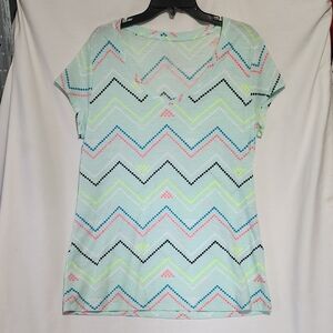 Chevron Patterned Women's Top